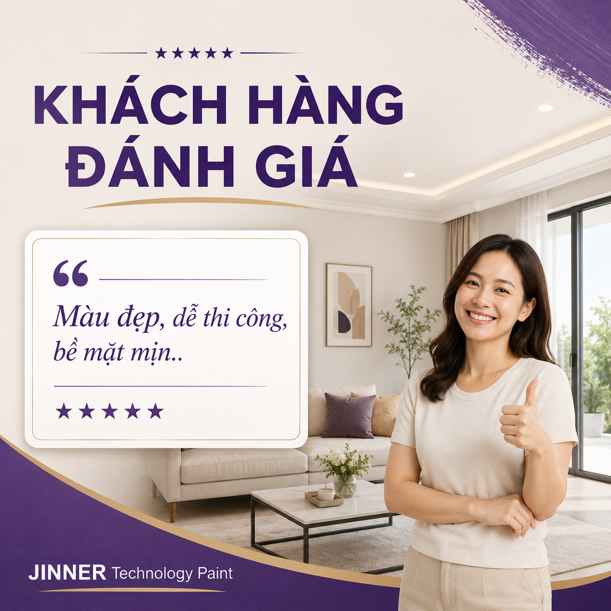 Phản hồi khách hàng JINNER